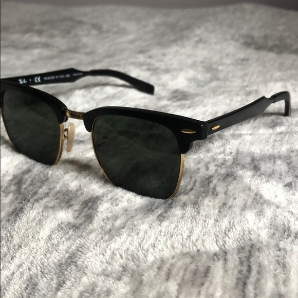 RB3507 CLUBMASTER ALUMINUM Polarized - Picture 4 of 6